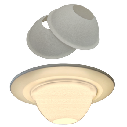 Recessed light halo dome