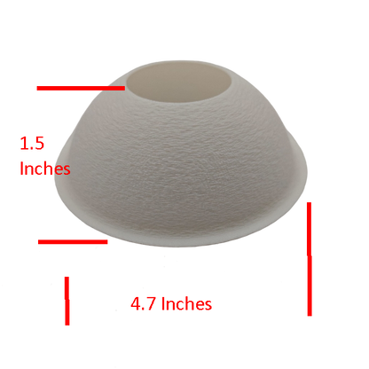 Recessed light halo dome